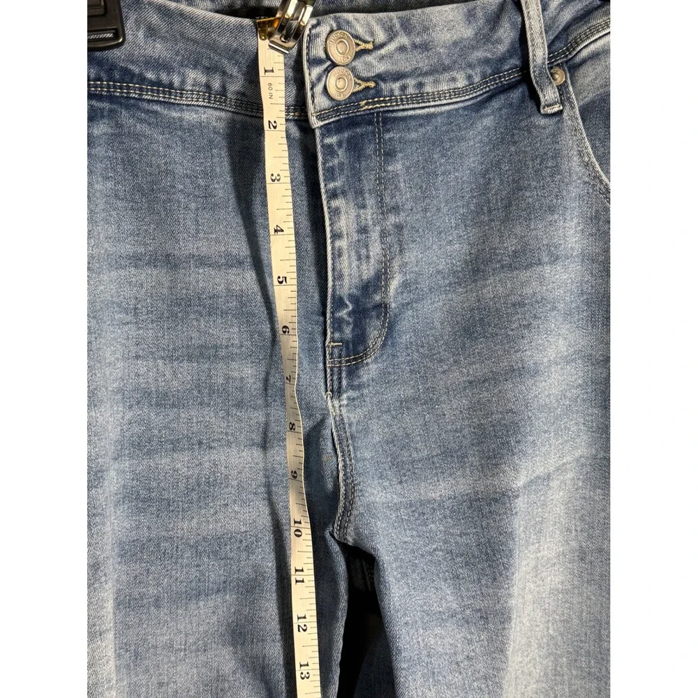 HUDSON LOS ANGELES jeans Women's plus Size 16 Blue Wash Straight Leg Denim Jeans